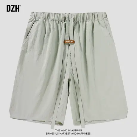 男士速干短裤男潮牌透气五分裤男夏季裤子薄款中裤沙滩裤2023新款商品大图