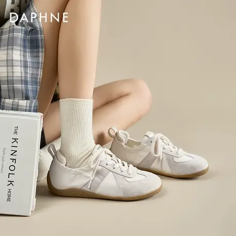 达芙妮德训鞋女2025新款春夏运动鞋休闲板鞋内增高女鞋百搭小白鞋商品大图