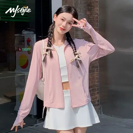 MJ STYLE防晒衣女款2025新款夏季透气防紫外线户外冰丝防晒服上衣图片