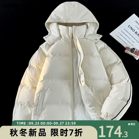 VIISHOW日系宽松面包服ins潮棉服男生冬季2023年新款棉衣棉袄外套商品大图