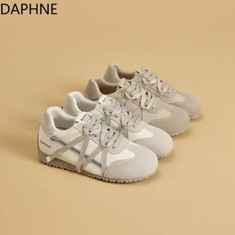 Daphne/达芙妮德训鞋女鞋新款ins复古百搭平底阿甘鞋运动休闲板鞋商品大图