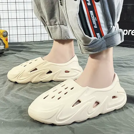 雨鞋男款夏季透气胶鞋时尚钓鱼水鞋夏天户外溯溪涉水鞋洗车防水鞋商品大图