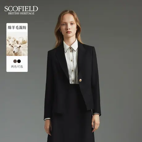 【新狩猎装】【含羊毛】Scofield女装一粒扣西装套装春季西装图片