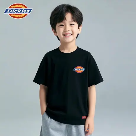 Dickies童装男童短袖t恤夏季儿童美式休闲纯棉体恤男孩夏款半袖A商品大图