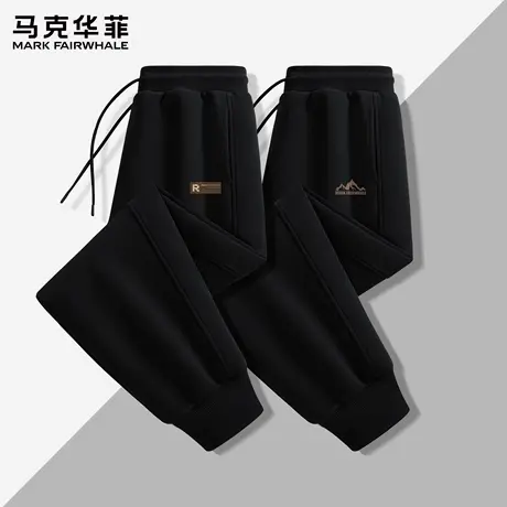 马克华菲裤子男2025新款秋季美式百搭运动卫裤男款束脚休闲长裤X商品大图