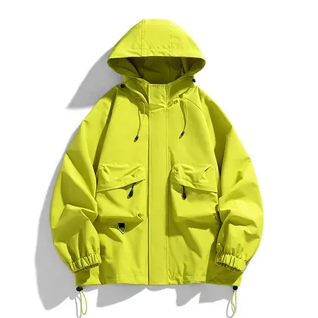 春秋装夹克男薄款上衣连帽卫衣外套青年秋衣户外冲锋衣秋季情侣装商品大图