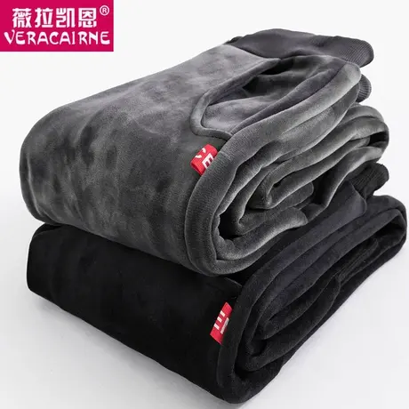 加长版女裤加绒加厚高个子170欧美金丝绒双面绒加大码休闲运动裤图片