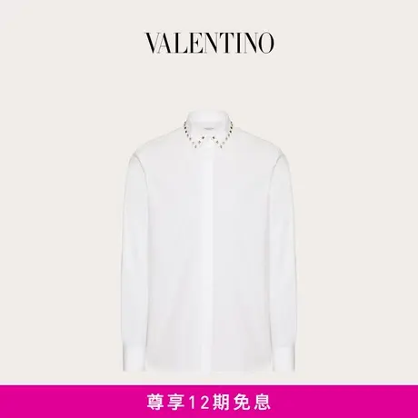 【24期免息】华伦天奴VALENTINO男士 BLACK UNTITLED 长袖衬衫图片