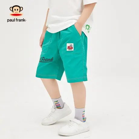 大嘴猴童装男童短裤2023年夏季新品中大童外穿儿童薄款五分裤子商品大图