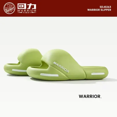 Warrior/回力踩屎感拖鞋男新款情侣休闲夏季浴室防滑厚底凉拖外穿商品大图
