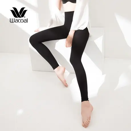 华歌尔Wacoal 纯色舒适九分打底裤保暖打底袜女 WK8509商品大图