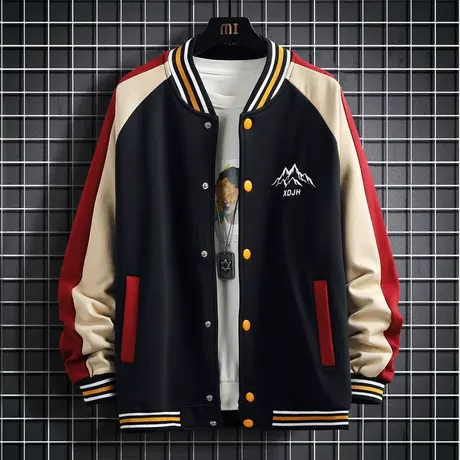 青少年外套男13潮流帅气14初中学生男孩15岁夹克上衣16大童春秋装商品大图