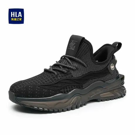 HLA/海澜之家男鞋新款秋夏轻质潮流舒适运动鞋跑步耐磨增高休闲鞋商品大图