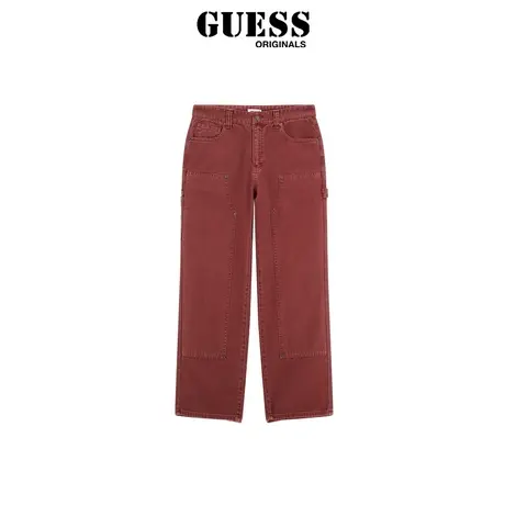 GUESSOriginals23年新款秋男士休闲阔腿直筒牛仔裤-M4RG43WG160商品大图