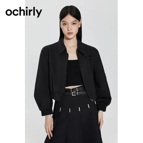 【百亿补贴官方直播】迪士尼米奇系列欧时力灯笼袖夹克外套冬图片