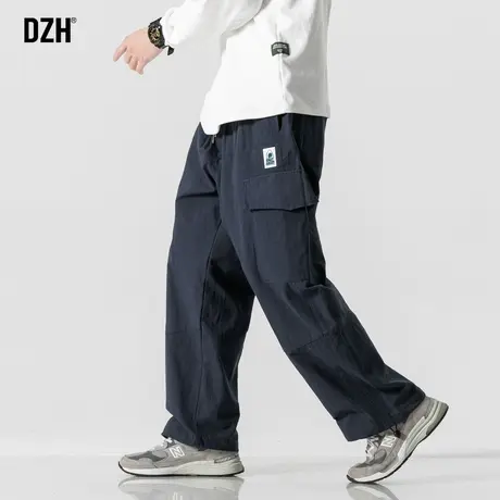 男士美式工装裤潮牌男秋季oversize男款裤子宽松直筒休闲长裤男裤商品大图