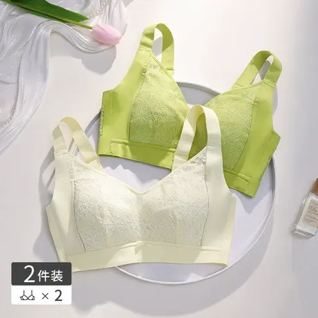 性感蕾丝内衣女小胸聚拢收副乳防下垂调整型大胸显小胸文胸罩Bra商品大图