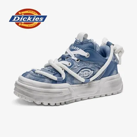 Dickies男鞋板鞋2025春季新款复古脏脏鞋小众厚底增高休闲鞋做旧商品大图