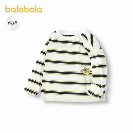 巴拉巴拉童装宝宝长袖t恤儿童2025新款秋装男童女童洋气纯棉上衣图片