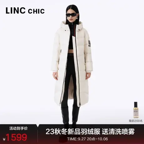 LINCCHIC金羽杰羽绒服女短款2023秋冬新品超轻亮彩活力面包服2325商品大图