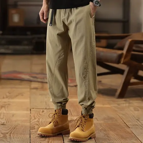 Modi Nick/摩帝尼克男士休闲裤宽松复古工装裤大码潮流男款休闲裤商品大图