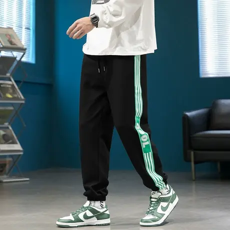 春秋季长裤12青少年学生13卫裤14潮流男孩大童15岁运动休闲裤子16商品大图