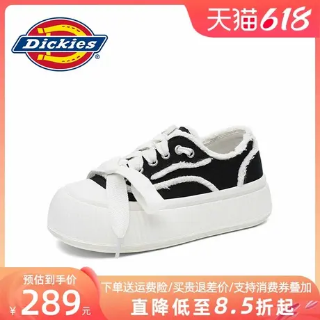 Dickies女鞋2025新款夏季春夏帆布鞋熊猫鞋厚底鞋饼干鞋百搭单鞋商品大图