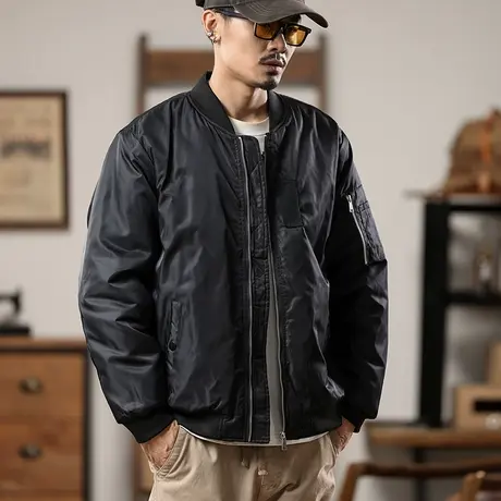 百搭潮流工装外套男士复古外套休闲男秋冬款外套男夹克上衣百搭图片