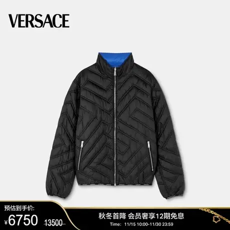 【甄选折扣】VERSACE/范思哲 男士双面La Greca夹克绗缝外套上衣商品大图
