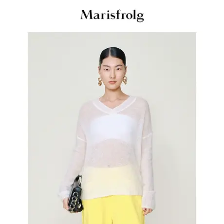 【奥莱清仓保暖季特价 】玛丝菲尔毛针织衫图片