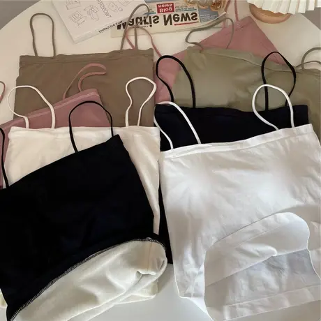 秋冬韩系ins风穿搭毛衣内搭打底针织衫保暖加绒背心加厚女士上衣商品大图