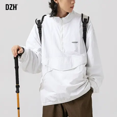 男士登山服夹克男春秋款风衣2023新款运动户外旅行服情侣外套男款商品大图