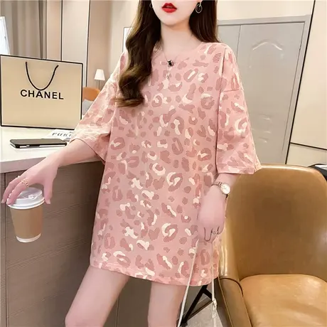 2023夏季新款情侣装女装设计感小众别致半袖体恤上衣正肩短袖t恤商品大图