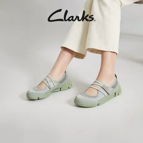 【U先试用】Clarks其乐三瓣鞋Trigenic2Jen女鞋玛丽珍单鞋公主鞋图片