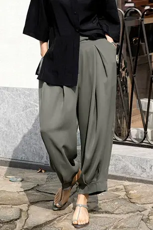 黑色直筒西裤女2023年春夏新款高腰大码休闲裤高弹小个子烟管裤子图片