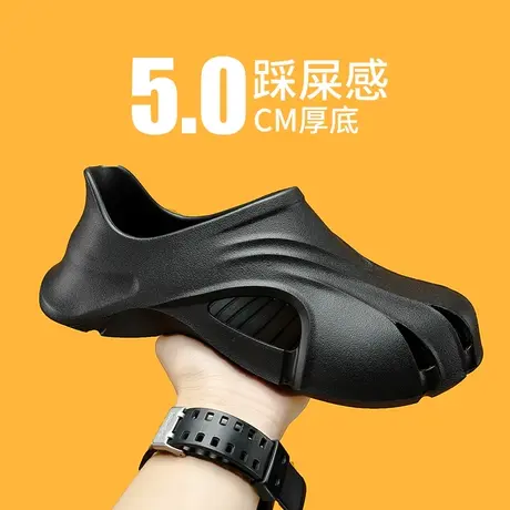 雨鞋男款夏季防滑厨师厨房专用鞋赶海水鞋户外溯溪涉水鞋防水男鞋商品大图