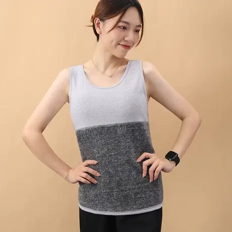 护胃背心胃寒暖腹女寒性体质男贴身保暖双层中老年加绒内衣商品大图