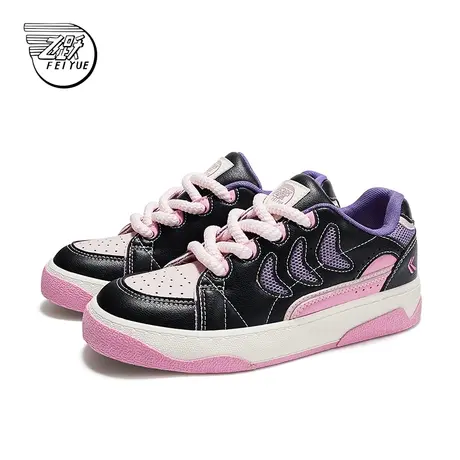 feiyue/飞跃官方板鞋女款2024春季新款多巴胺百搭高级感休闲潮鞋商品大图