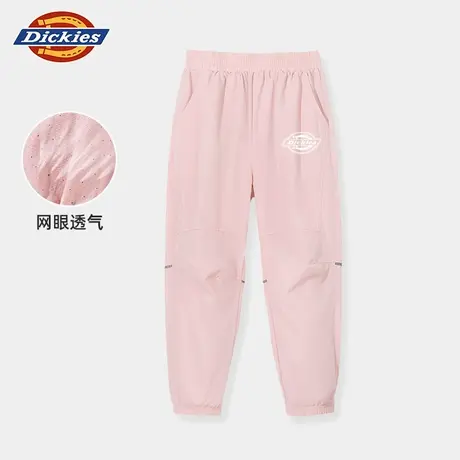 Dickies童装女童裤子夏季儿童凉感速干运动裤女孩美式休闲长裤潮A商品大图
