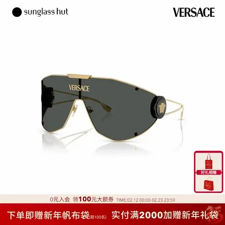 VERSACE/范思哲太阳眼镜男墨镜不规则运动风0VE2268图片