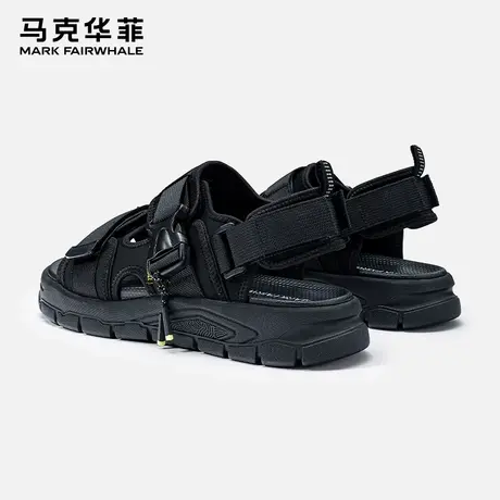 马克华菲官方旗舰店越南天然橡胶凉鞋男夏季外出穿两用开车沙滩鞋商品大图