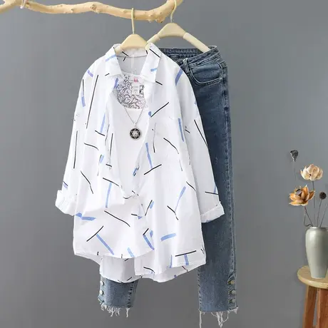 薄款防晒衬衫女设计感小众新款2023年夏季宽松户外防晒衣外套衬衣图片