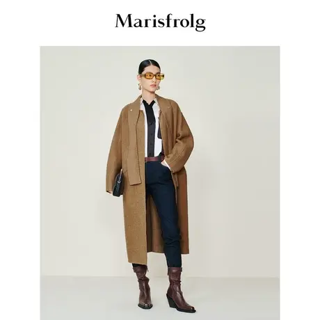 【奥莱清仓保暖季特价 】玛丝菲尔毛呢外套商品大图