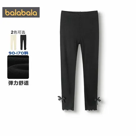 【商场同款】巴拉巴拉女童裤子中大童打底裤秋装2025新款童装长裤商品大图