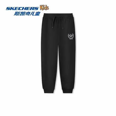Skechers斯凯奇儿童柔软舒适长裤女童经典百搭休闲运动长裤商品大图