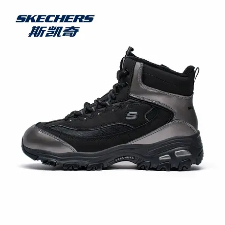 Skechers/斯凯奇东北雪地靴2025冬季新款厚底休闲鞋加绒高帮鞋子图片
