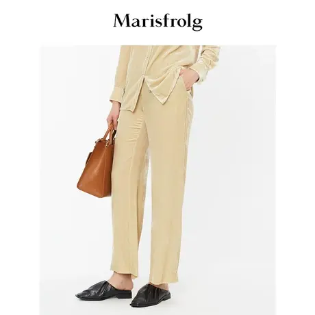 玛丝菲尔休闲裤商品大图