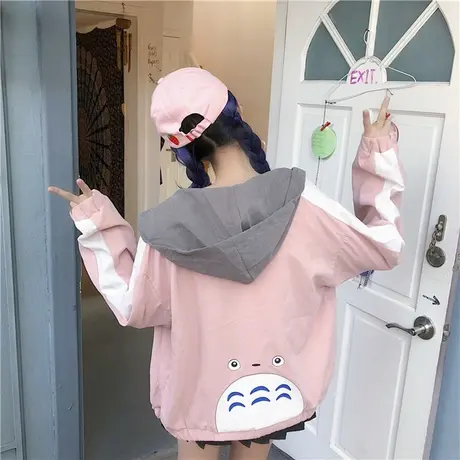 2023新款春装女13初中学生12岁甜美外套14女孩春秋装15少女棒球服商品大图