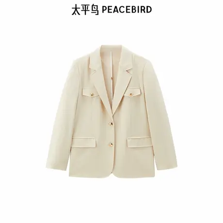 太平鸟女装年秋季新款品质休闲西装A1BAE3230图片