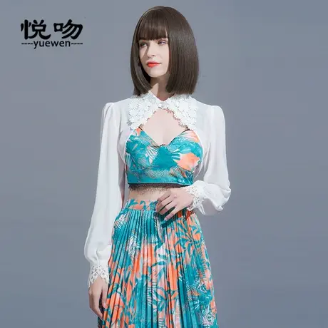 灯笼袖小披肩女夏百搭短款薄外套2023新款长袖雪纺防晒外搭小坎肩图片